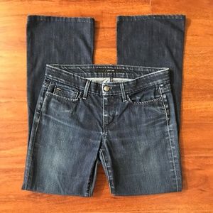 Joe's Jeans Dark Wash Mid Rise Bootcut Jeans